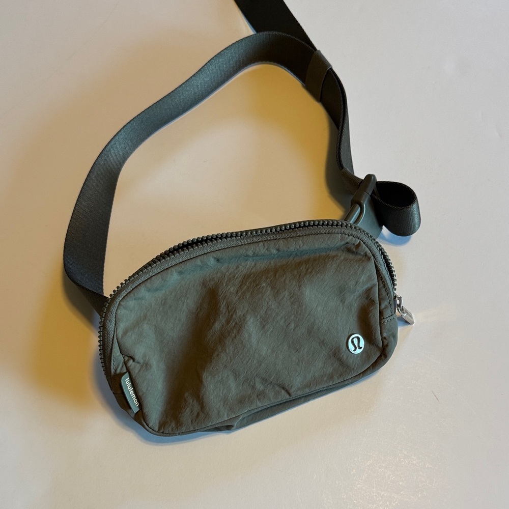 Lululemon Sage Green Belt Bag